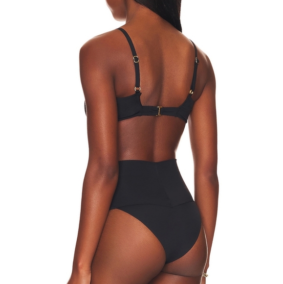 L*Space Fused Alec Bikini Top Black - Picture 4 of 4